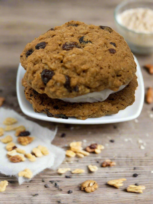 Oatmeal Raisin Cookie Sandwich